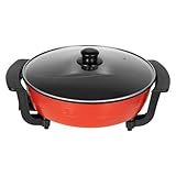 Elektrische Hot Pots,Elektrischer Kochtopf,Twin Kochtopf Feuertopf,Multifunktionaler Electric Stewpan,1300W 6L Antihaft Kochtopf Chinesischer Hotpot,für Küche, Potluck, Familientref
