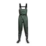 Zenithuxe Wathose Herren Wasserdicht. Damen Wathose.Mit wasserabweisender Tasche.Geeignet für wasserdichte und Antifouling-Bedingungen,Spielen,Angeln usw.