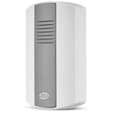 REV Türgong mit 8 einstellbaren Melodien. Batterie-, oder Batterie- und Trafobetrieb, Weiss