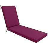 EXZFW Liegestuhl Auflage, Liegenauflage, Auflagen für Gartenliegen, Sonnenliegen-Kissen, Liegekissen, Polsterauflage Liege, Auflage Polster für GartenmöBel, Sonnenliege Auflage,Purple 19,178x59x10cm