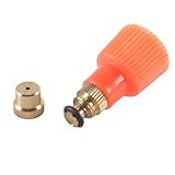 Ausi 2 Stück Sprühgeräte, Zerstäuber, Sprühflaschendüsen, Ersatzkappen für Bewässerungstanks, Sprühdüsen mit einstellbaren Sprühmustern