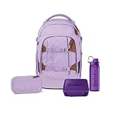satch Pack Skandi Edition Schulrucksack 4tlg. inkl. Lunchset (Nordic Purple)