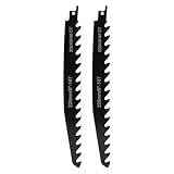 Yunseity Ast-Säbelsägeblätter, Hitzebeständige Materialien, Hartmetallblätter Zum Schneiden von Beton und Mauerwerk, 2-teiliges Set (9 Zoll)