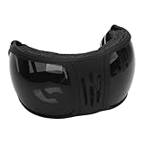 Vvikizy Pferde Renn Brille, U V-Schutz REIT Brille, Windschutz Schutz Sandschutz, Kunststoff für Sport Pferde Sonnenbrille für Geschirr Zubehör (Grau)