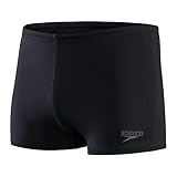 Speedo Herren ECO Endurance+ Aquashort Schwimmhose | Chlorbeständig | Recyclingmaterial | Schwimm-Fitness | Training | Urlaub Schwimmbekleidung, Schwarz, 36