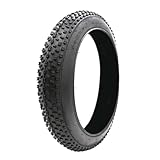 condinggen Fat-Bike-Reifen, 20 x 3,0 Fat-Reifen, pannensicherer, verbreiternder Strand-Fahrrad-Fat-Reifen, rutschfeste, zusammenklappbare Elektrofahrradreifen, Fat-Bike-Reifen-Ersatzset 20x3,0