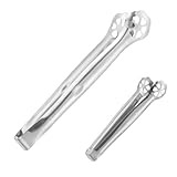 Zerodeko 2Stücke Küchenzange Lebensmittelzange Mit Kreativem Design Für Grill Und Hygienisch Und Langlebig