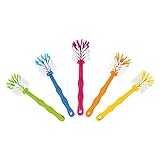 Wundermix - Mixtopf-Spülbürste für deine Küchenmaschine (5er Set) • Reinigungsbürste für Mixtöpfe gängiger Küchenmaschinen • Robuste Bürste mit Nylon-Borsten • Spülbürsten