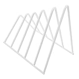 COMNESTBI Desktop Zeitungsständer Rack für Büro Zuhause Leicht Platzsparend für Dokumentenablage Buchorganisation