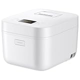 Xiaomi Multifunktionaler Reiskocher 4L, Kompakt & Schnell, Reiskochen in 30min, 6-lagiger Antihaft-Innentopf, 24h Timer & 12h Warmhaltefunktion, Dampfgarfunktion, 10 Kochmodi, Leicht zu reinigen