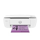 HP DeskJet 3750 Multifunktionsdrucker, 4 Monate gratis drucken mit HP Instant Ink inklusive, Drucken, Scannen, Kopieren, WLAN, Airprint, Weiß