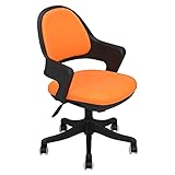 Bürostühle für Zuhause Computerstuhl mit Liftfunktion für das Home-Office Ergonomischer Drehstuhl mit Armlehnen Arbeitsstuhl mit 110°-Rückenlehnenneigung Schreibtischstuhl für Schlafzimmer Stabilize