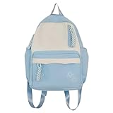 Generisch Laptop Rucksack | Teenager Rucksäcke für Mädchen,Leichte Schultasche für Schüler Arbeit Schule Outdoor Aktivitäten Wandern Pendeln Geschäftsreise