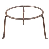 UPKOCH Multifunktionaler Wokhalter aus Eisen Hitzebeständig Mittlerer Topfständer für Outdoor Camping Tragbarer Herdrost für Picknick und Survival Touren