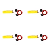 Rxgiasup 4 Stück Pfeifen 120 Sicherheitssignalpfeife Mit Verstellbarem Umhängeband Wasserdicht Für Kajakfahren Angeln wasserdichte Sicherheitspfeife Für Camping Wandern