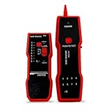 YUPEIUKLI Netzwerkkabeltester, Multimeter, Anti-Rausch-Testfinder, Draht-Tracker, Empfängertester, Netzwerkreparatur-Elektrowerkzeug