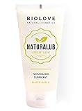 Biolove Naturalub Gel Intim Gleitgel auf Wasserbasis, 100% natürlich ohne Parabene, Sulfate und Silikone.