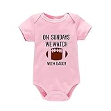 meiodtion Junge MäDchen Baby Strampler Jungs Klamotten 86 Baby Jungen Mädchen Muttertag Kurzarm Cartoon Brief Drucke Strampler Neugeborene Bodysuits Kleidung