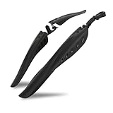 zzmorni Universal Fahrrad Schutzblech Kit, 24-29 Zoll Rennrad/Mountainbike Schutzblech, MTB Steckschutzblech, Verstellbarer Winkel, einfach zu