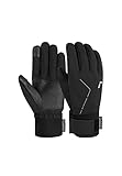 Reusch Diver X R-TEX XT Touch-TEC wasserdicht Winddicht atmungsaktiv, Sporthandschuhe Laufen, Radfahren, Wandern, Touchscreen Winter-Handschuhe, schwarz/Silber, 9