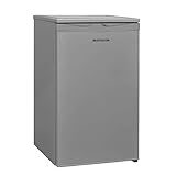 Telefunken CF-32-151-S Kühlschrank mit Gefrierfach / 83,8 cm / 84 kWh/Jahr / 81 L Nutzinhalt / 73 L Kühlteil / 8 L Gefrierteil/wechselbarer Türanschlag/Höhenverstellbare Füße, silber