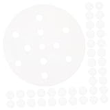 MUCKLILY 400 Stück Dampferpapier Matten Antihaft Dampfer Liner für Dim Sum Brötchen und Gemüse für Dampfgarer und Bambusdämpfer