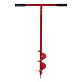 Scheppach Handerdbohrer HEA700 150mm Erdlochbohrer Pfahlbohrer Erdbohrer Hand Pflanzbohrer Gartenbohrer | Gesamtlänge 104 cm | 150 mm max. Bohr-Ø | 1000 mm max. Bohrtiefe | robuste Stahlkonstruktion