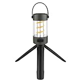 Camping -Laterne, LED -Zeltlichter - Wasserfeste Laterne,2 in 1 tragbare wiederaufladbare Taschenlampe mit Klammer für das Fischerei -Wanderstromausfall