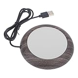 LABRIMP Heizung Untersetzer Schreibtisch Thermal- isolierter Kaffee Kaffeetassenwärmer Tasse wärmer Kaffeewärmer Warmer Untersetzer zum Verschenken USB -Milchwärmer eiserne Schale