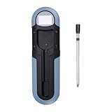 Hlennotor Kabelloses Thermometer für Lebensmittel, Fleisch, Steak, Digitales Bluetooth-Grillzubehör, Küchenofen, Grill, BBQ, Smart-Thermometer A