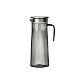 Krug Kalter Wasserkocher Acryl Saftkrug Getränk Saft Wasserkrug Transparenter mit Filter(Klein)