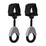 Kinderwagenhaken für hängende Taschen | Kinderwagenhaken zum Aufhängen von Wickeltaschen | 360-Grad-Drehung verstellbar – Tasche zum Aufhängen an Kinderwagen, verstellbarer Haken für Taschen