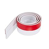 JYITO Zugluftstopper für Türen, hochdichter selbstklebender Schaumstoff, Wetterdichtung, dickere dreischichtige Zugluftstopper auf Doppelseite, Windstopper für Türen und Fenster, stoßfest und Schutz