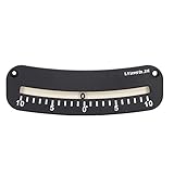 Neigungsmesser, Fahrrad-Neigungsmesser, Lenker-Neigungsmesser, 10 Bis 0 Bis 10 Winkel-Neigungsmesser, Hochauflösender Neigungsmesser für Moderne Bootsneigungsmesser