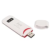 Ejoyous 4G USB WLAN Hotspot Stick, Mobiles Modem Router Tragbarer WiFi Dongle mit SIM-Karten-Slot für Telefon Laptop TV Hochgeschwindigkeits-Internet Teilen für Bis zu 10 Geräte