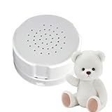 Vokalrekorder für Puppen, Tonkoffer mit 60 Sekunden Taste - Plüsch -Aufnahmegerätigung | Mini wiederverwendbarer Registrierungsfall, angepasste Audio -Nachrichten für Geschenke, BA