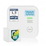 Smartwares CO-Melder - 10-Jahres-Batterie - LED-Bildschirm & Anzeige - Testknopf - FGA-13091