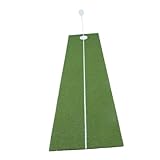 KiBcsLic Golf Putting Green mit Rutschfester Unterseite Golfer, Büro, Garten Und Hinterhof