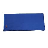 Kcabrtet Schlafsack-Einlage, superdickes Fleece, weiche Schlafsack-Einlage, Decke für Camping, Reisen, Rucksackreisen (Royal Blue)