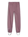 NAME IT Unisex Nkndry Rain Pant Fo Noos Jacke, Wistful Mauve, 152 EU