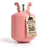 Ballongas – Helium Balloon Gas für bis zu 50 Luftballons – Helium Gasflasche XXL