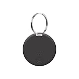 Schlüsselfinder Key Finder, Schlüsselfinder Bluetooth Tracker, Bidirektionalem Alarm Anti-Lost Key Finder, Gegenstandsfinder Bluetooth Item Finder, für Schlüssel, Brieftasche, Handy, Gepäck (Schwarz)