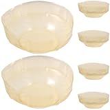 Gogogmee 6 Stück Rauchmelder Abdeckungen aus Robustem Kunststoff Schützende Staubschutzhauben für Brandmelder Einfach Installierbar Langlebig für Küchen und Wohnräume Geeignet