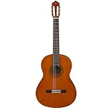 Yamaha C40 Konzertgitarre – 4/4 Holzgitarre (65 cm, 25 9/16” Mensur), 6 Nylonsaiten, für Anfänger – Natur