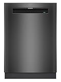 Siemens SN15EC06CS iQ500 Unterbau Geschirrspüler 60 cm, Made in Germany, Besteckschublade, smartStart, varioSpeed Plus, automatische Türöffnung, aquaStop, Anti-Fingerprint, Gebürsteter schwarzer Stahl