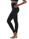 TONEST Shapewear Damen - Shaping Leggings - High-Waist - Bauchweg Hose - hohe Taille - formt Bauch, Beine, Po - 4000-MS-CC (L, Schwarz)