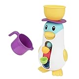 Hohopeti Badespielzeug Pinguin Windrad Badewanne Wassermühle Drehbar Badewannen Geschenk für Kleinkinder Mädchen Jungen