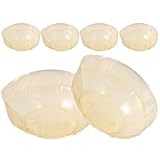 SHINEOFI 6 Stück Teiliges Kunststoffschutzabdeckungen für Rauchmelder Staubdichte Langlebige Sensorhüllen mit Einfacher Installation Effektiver Schutz gegen Schmutz Geeignet für