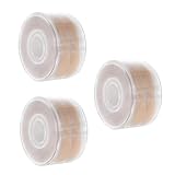FOMIYES 3 Rollen Natürliche Hautfarbene Doppelseitige Augenlid streifen Selbstklebend Unsichtbar Langanhaltend für Schlupflider und Augenlid formung Schonend Praktisch