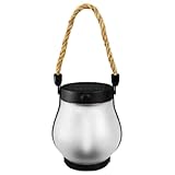 Flicker Solar-Laternen-Außendekoration, Flammenlicht, wetterfest, für Terrasse, Garten, Camping, Party